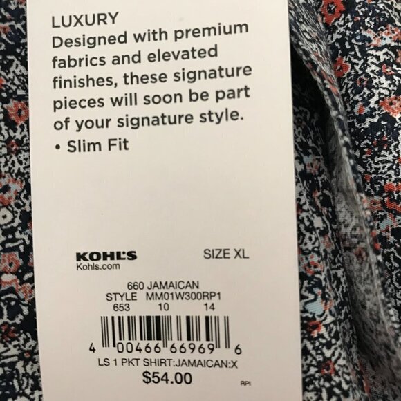 Marc Anthony Slim Fit Buttoned Shirt NWT - Picture 5 of 10